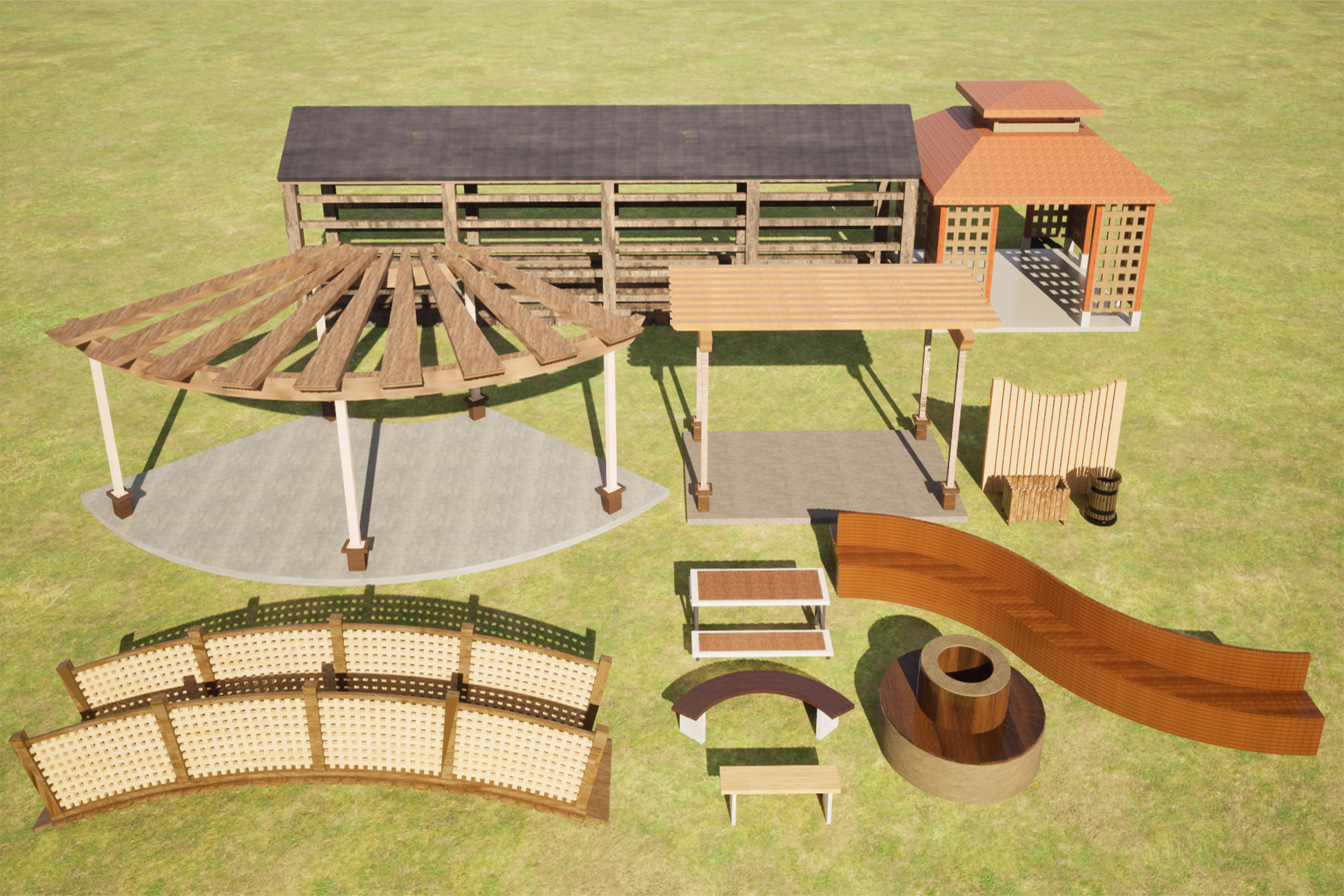 Unity Urban Model Urban Accessories | 3D Props | Unity Asset Store