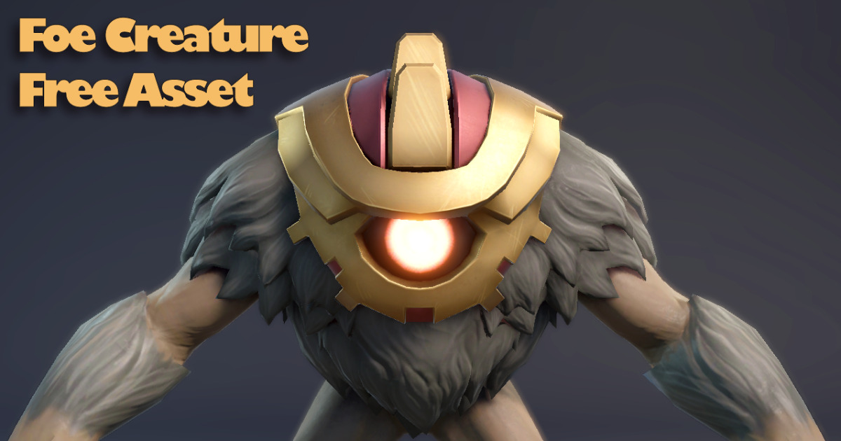 Unity Creatures Foe Creature | 3D Creatures | Unity Asset Store