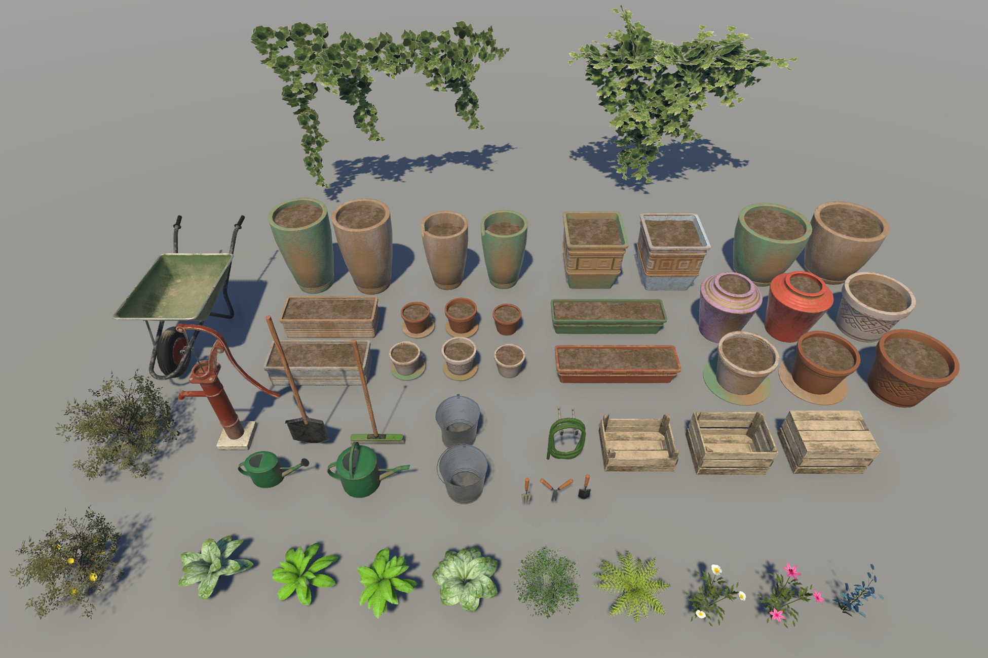 Garden Props Pack | 3D Props | Unity Asset Store