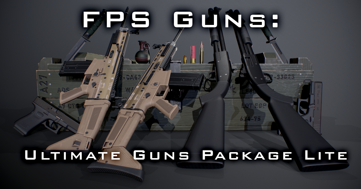 FPS Guns: Ultimate Guns Package Lite | 3D Weapons | Unity Asset Store