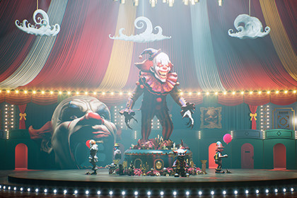 Creepy Circus Arena Modular Environment