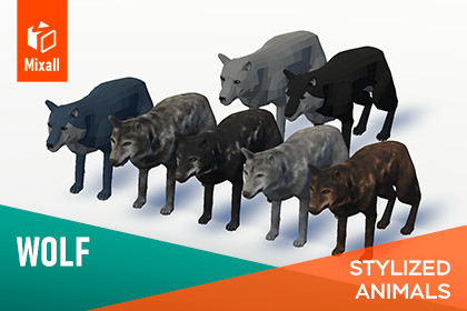 Wolf - Stylized animals