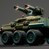 WAR COLLECTION | Light Tank SCI-FI