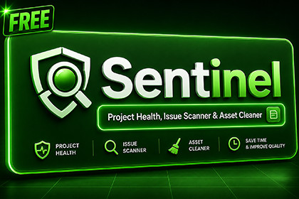 Sentinel Lite - Project Issue Scanner & Asset Cleanup