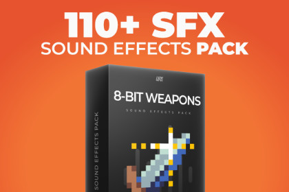 8-Bit Weapons SFX Pack - Swings, Hits, Shots, Impacts, Charges Explosions Sounds