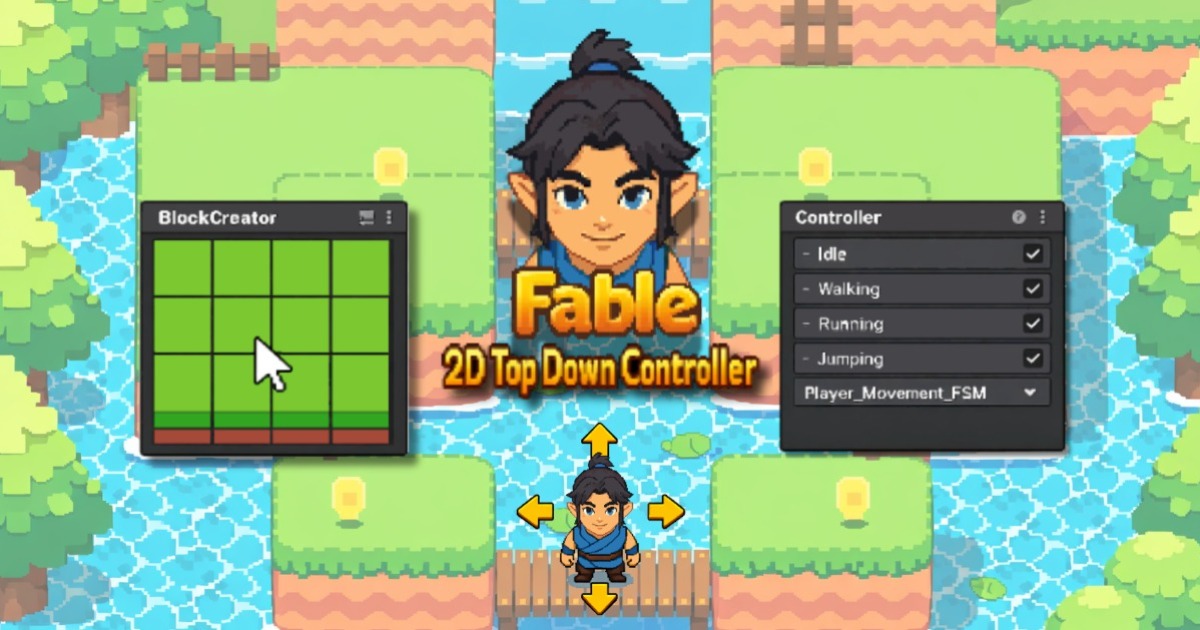 Fable - 2D Top Down | Systems | Unity Asset Store