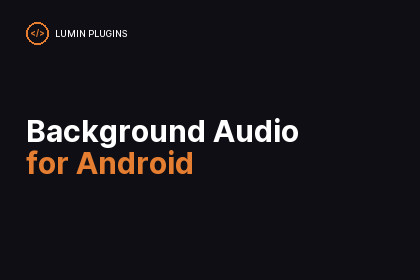Background Audio + Lock Screen Controls for Android