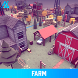 POLY - Farm (SRP, URP, HDRP)