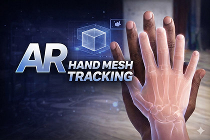 AR Hand Mesh Tracking