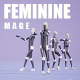 Feminine Mage - Motion Capture