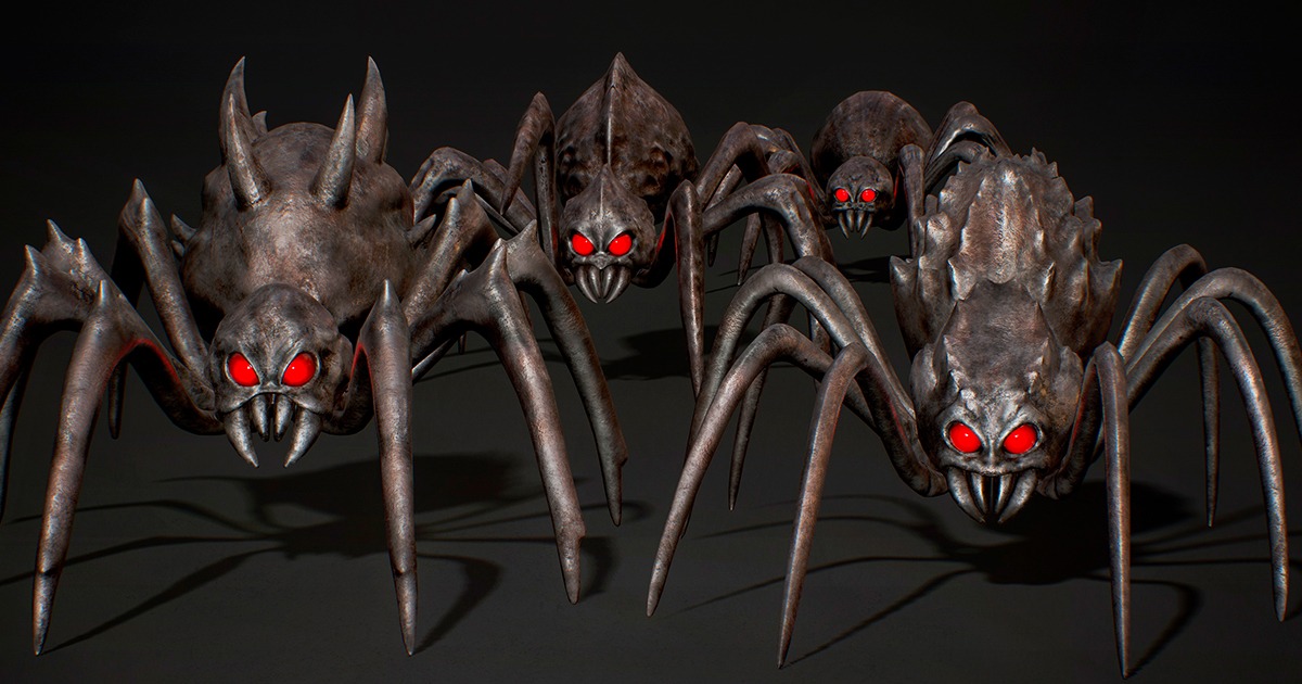 Spider H Pack | Characters | Unity Asset Store