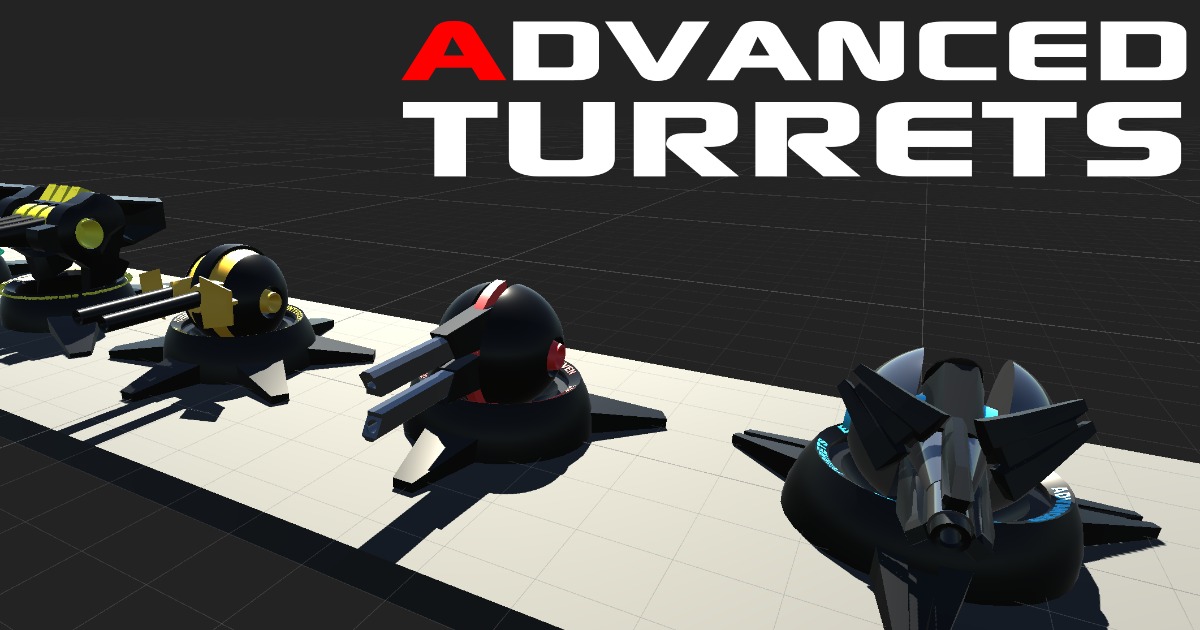 Unity 2d Block Turret Advanced Turrets | Game Toolkits | Unity Asset Store