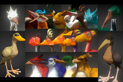 Pack - Elemental Birds All