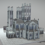 3D Model - Gothic Cathedral