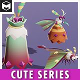 Moth Luna Moon Evolution Pack Cute Series