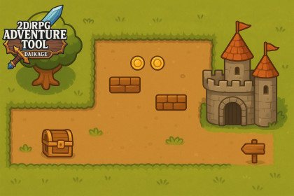 2D RPG Adventure Tool by Daikage