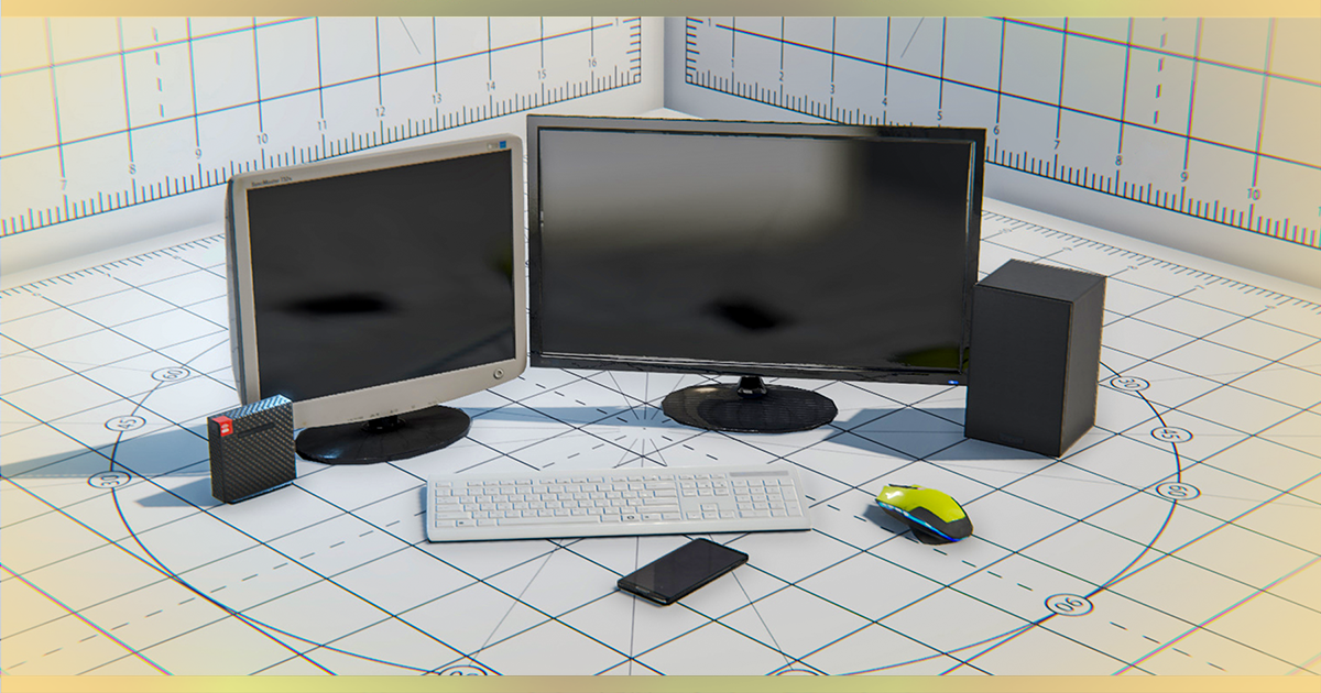 Computer devices | 3D Electronics | Unity Asset Store