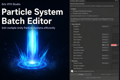 Particle System Batch Editor