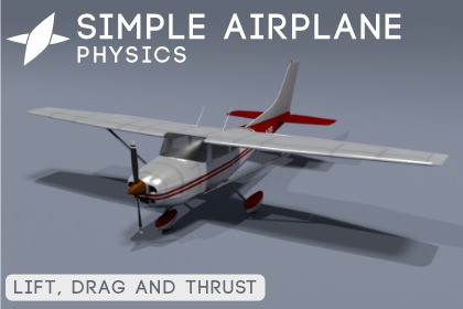 Simple Airplane Physics Toolkit - Lift, Drag, Thrust