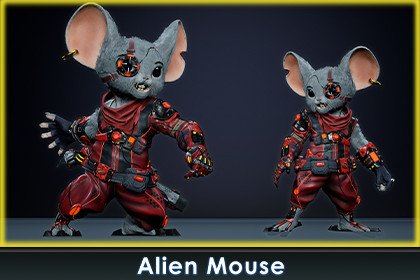 Alien Mouse