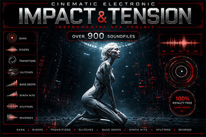 Cinematic Electronic Impact & Tension – Instrumental SFX Toolkit