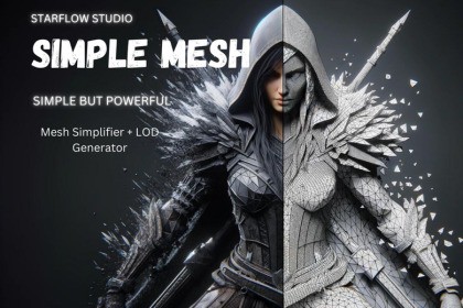 Simple Mesh - Mesh Simplifier and LOD Generator