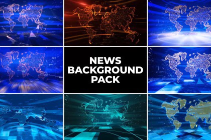 News Background Pack
