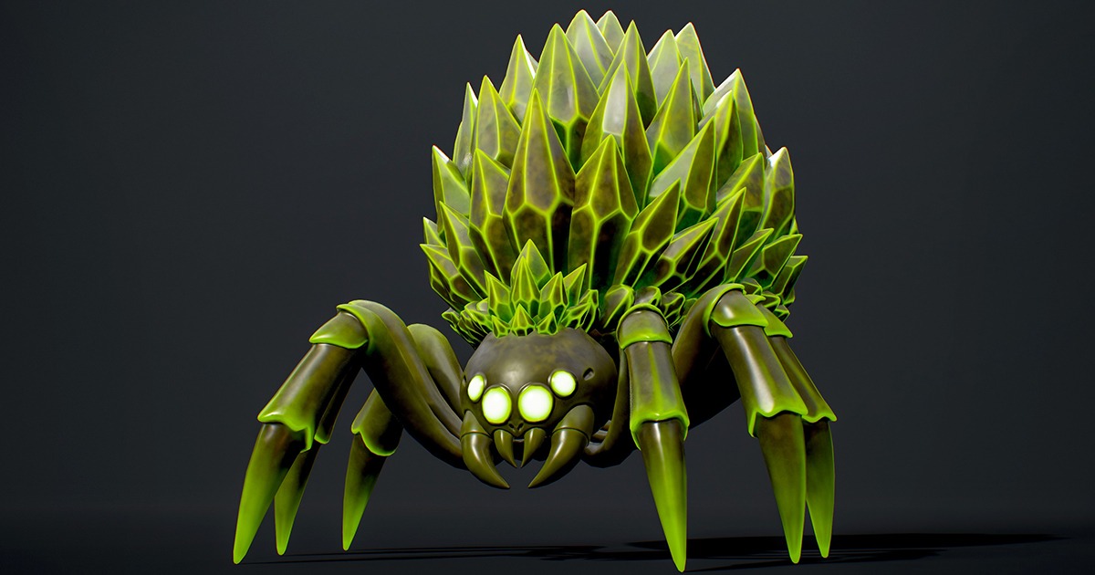 Spider S Queen | 3D Creatures | Unity Asset Store