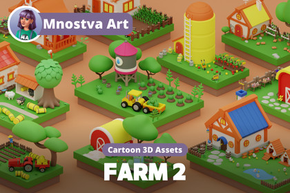 Cartoon Farm Islands / Exteriors 2