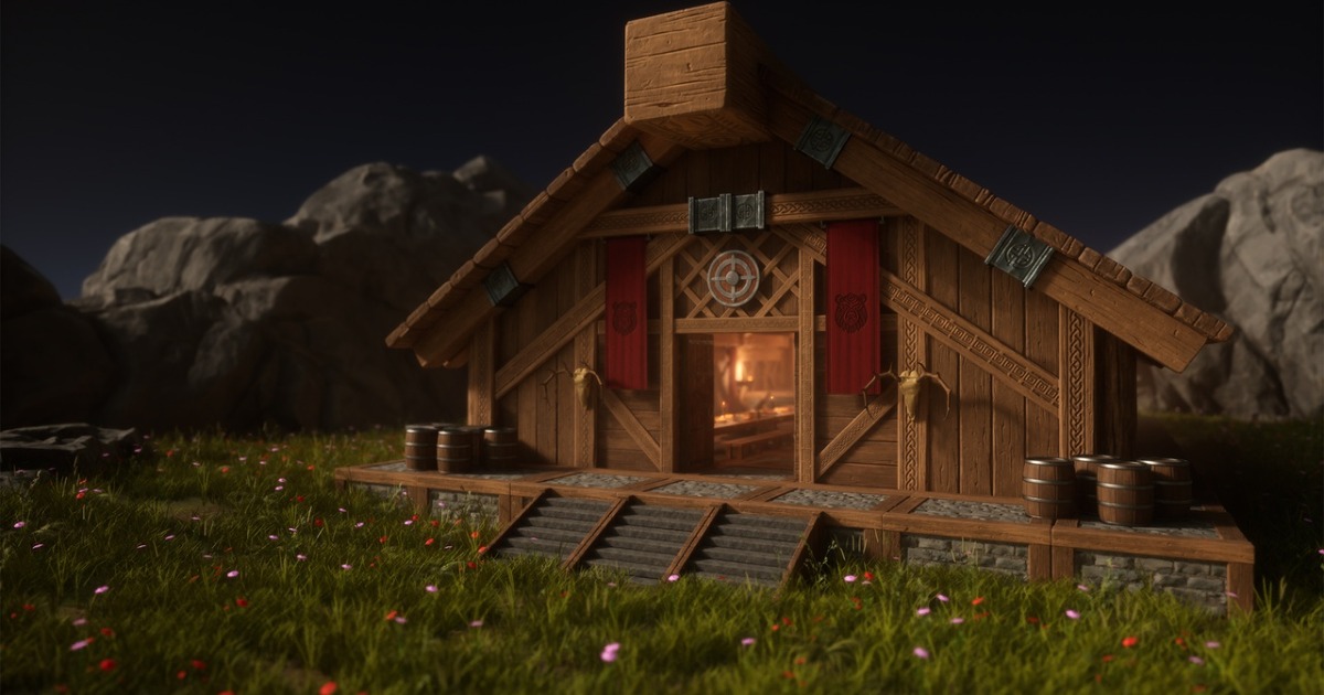 Viking Feast Hall | 3D Environments | Unity Asset Store