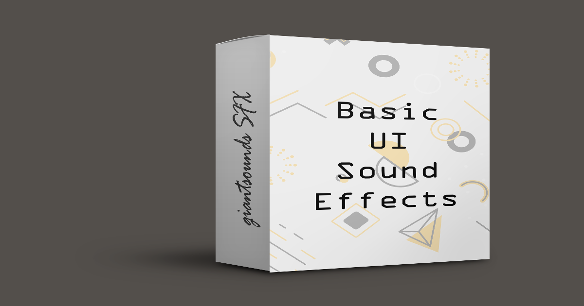 Basic UI Sound Effects | Audio Sound FX | Unity Asset Store