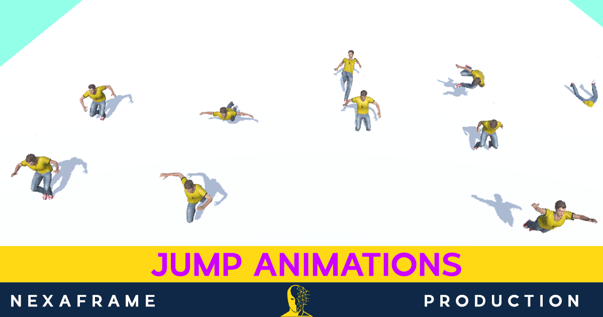 Jump Animations | 3D Animations | Unity Asset Store