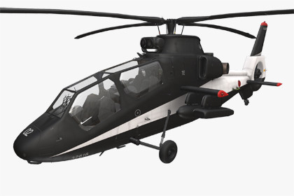 OH-1 Ninja JGSDF Black Static (445)