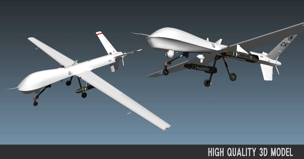 Unity Uav 3D Unmanned bomber | 3D 飞机 | Unity Asset Store