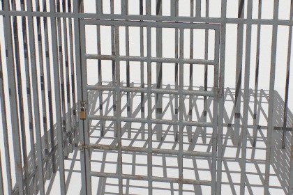 Basement Jail Storage or Cell