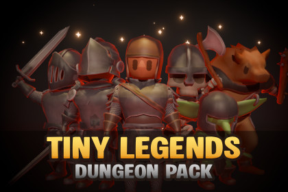 Tiny Fantasy Legends: Knights, Monsters & Weapons