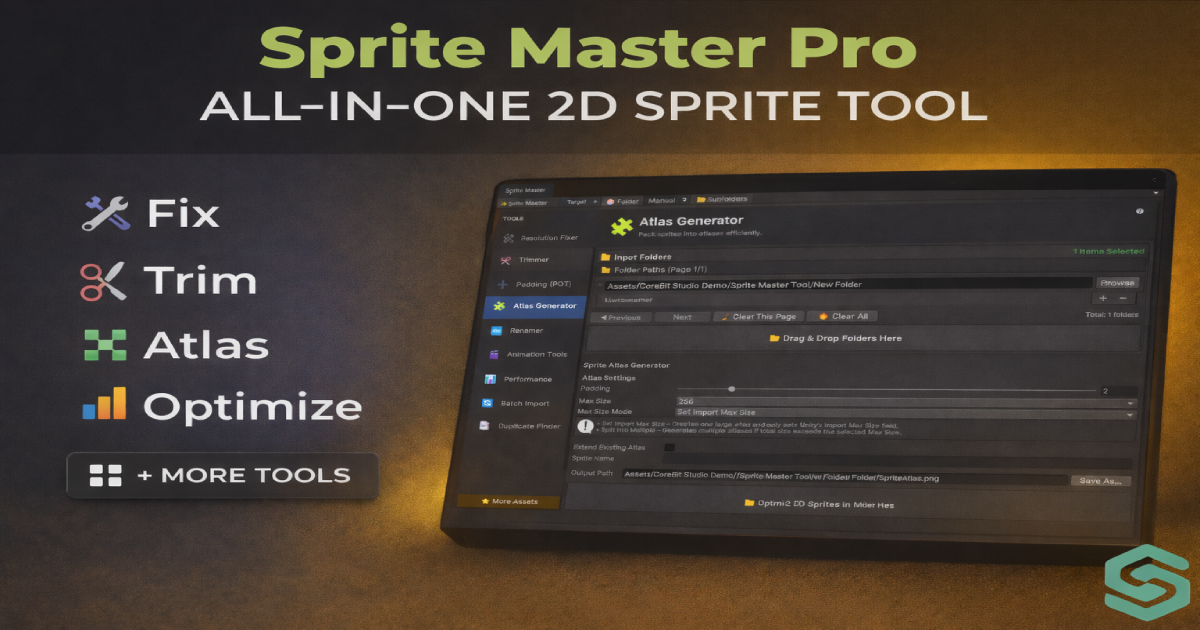 Sprite Master Pro: Ultimate 2D Optimization & Workflow Suite | Sprite ...