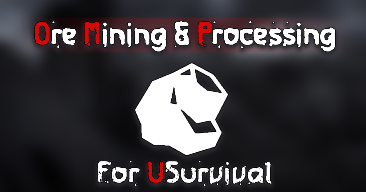 Ore mining and processing for uSurvival | 기능 통합 | Unity Asset Store