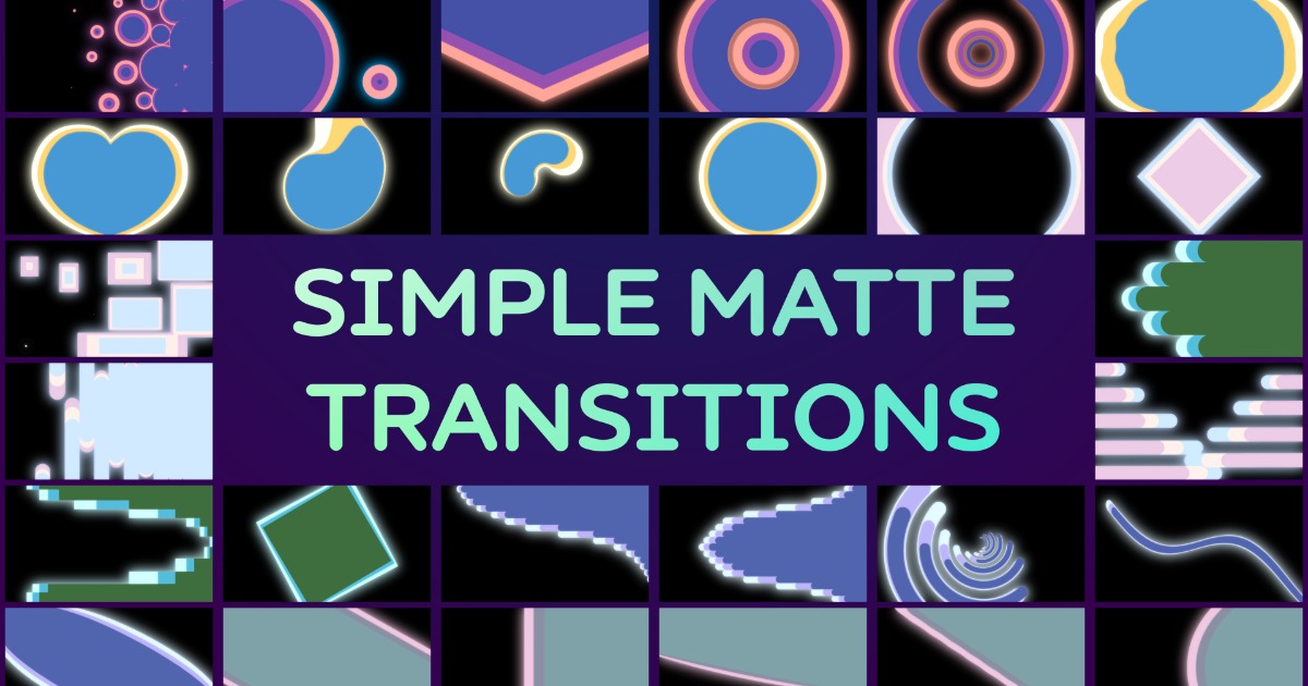 Simple Matte Transitions (04.06.22) | 2D Textures & Materials | Unity ...