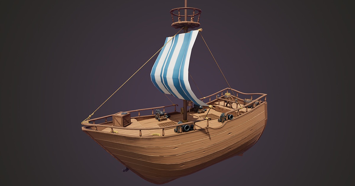 Stylized Ship | 3D Sea | Unity Asset Store