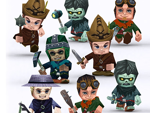 Chibi Villagers | Characters | Unity Asset Store