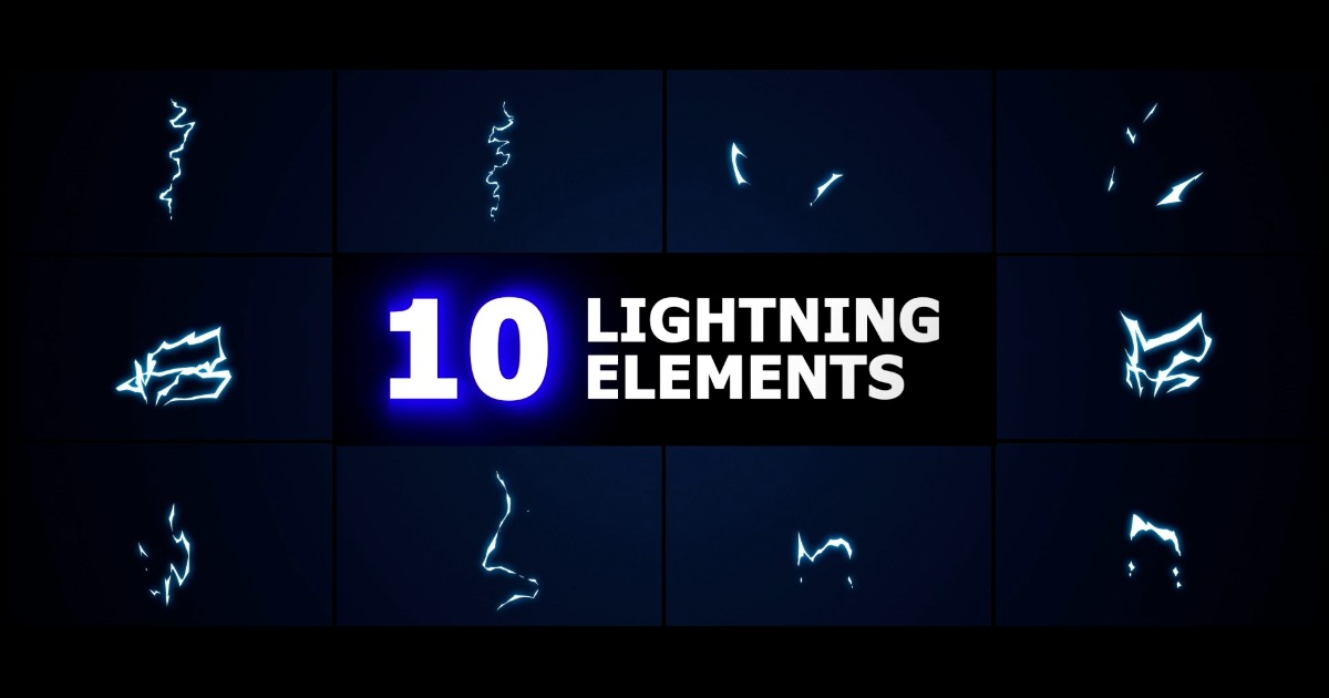 Lightning Particles Unity Lightning Elements (16.01.25) | 2D Textures & Materials | Unity Asset Store