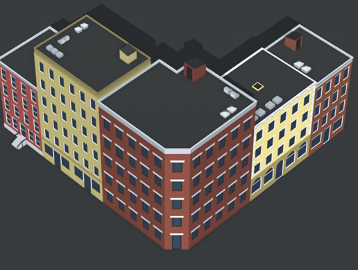 Simple Urban Buildings Pack 1 | 3D Urban | Unity Asset Store