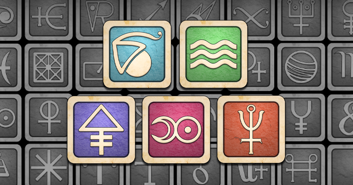 Alchemy Symbols | 2D Icons | Unity Asset Store