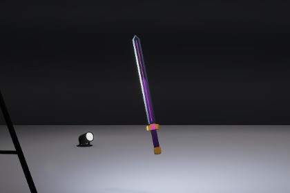 Stylized Voxel Sword