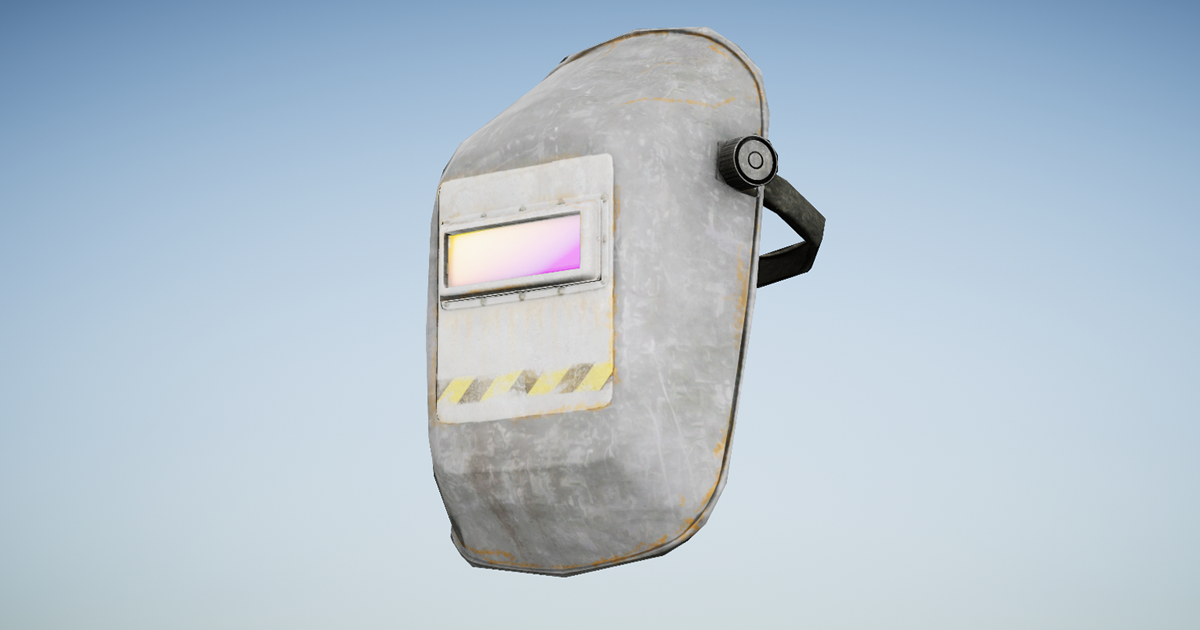 Ultimate Hat: Welder | 3D Clothing | Unity Asset Store