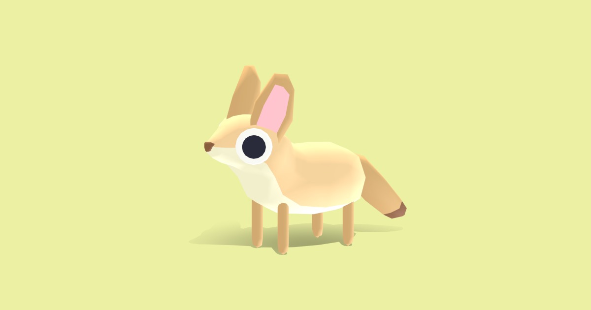 Fennec Fox - Quirky Series | Characters | Unity Asset Store