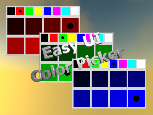 Easy UI Color Picker | GUI Tools | Unity Asset Store