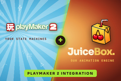 JuiceBox - PlayMaker 2 Integration