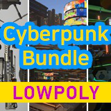 Cyberpunk Bundle - Low Poly